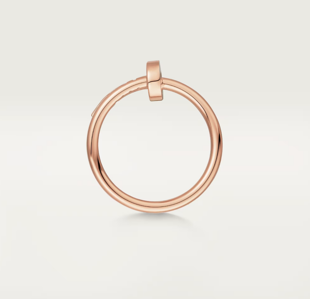 CARTIER JUSTE UN CLOU MINI 18K ROSE GOLD RING