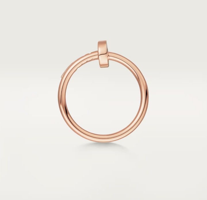 CARTIER JUSTE UN CLOU MINI 18K ROSE GOLD RING