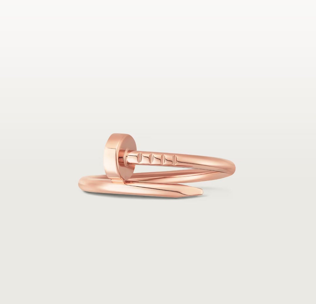 CARTIER JUSTE UN CLOU MINI 18K ROSE GOLD RING