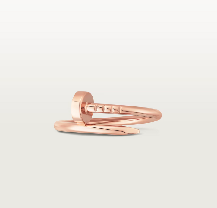 CARTIER JUSTE UN CLOU MINI 18K ROSE GOLD RING