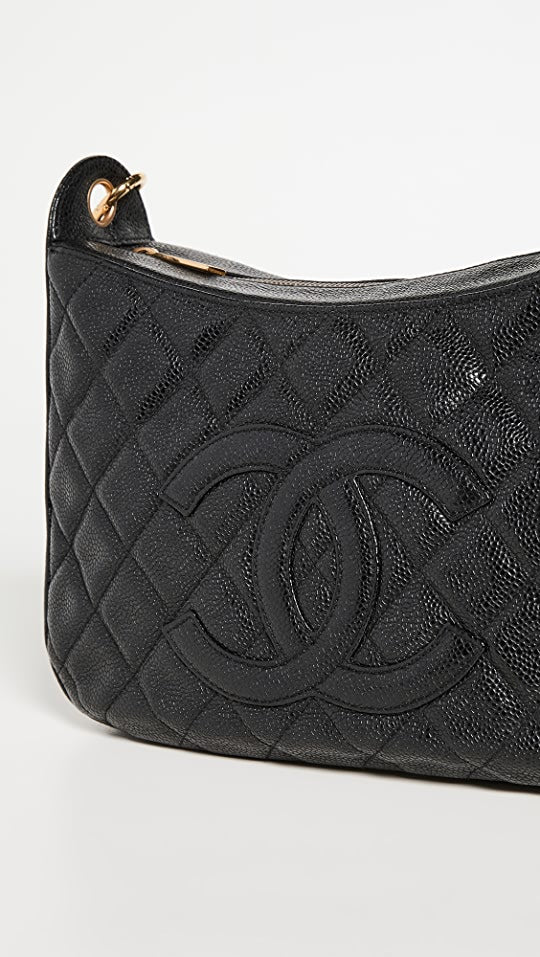 Chanel Caviar Timeless Pochette - Neutrals Shoulder Bags, Handbags -  CHA499668