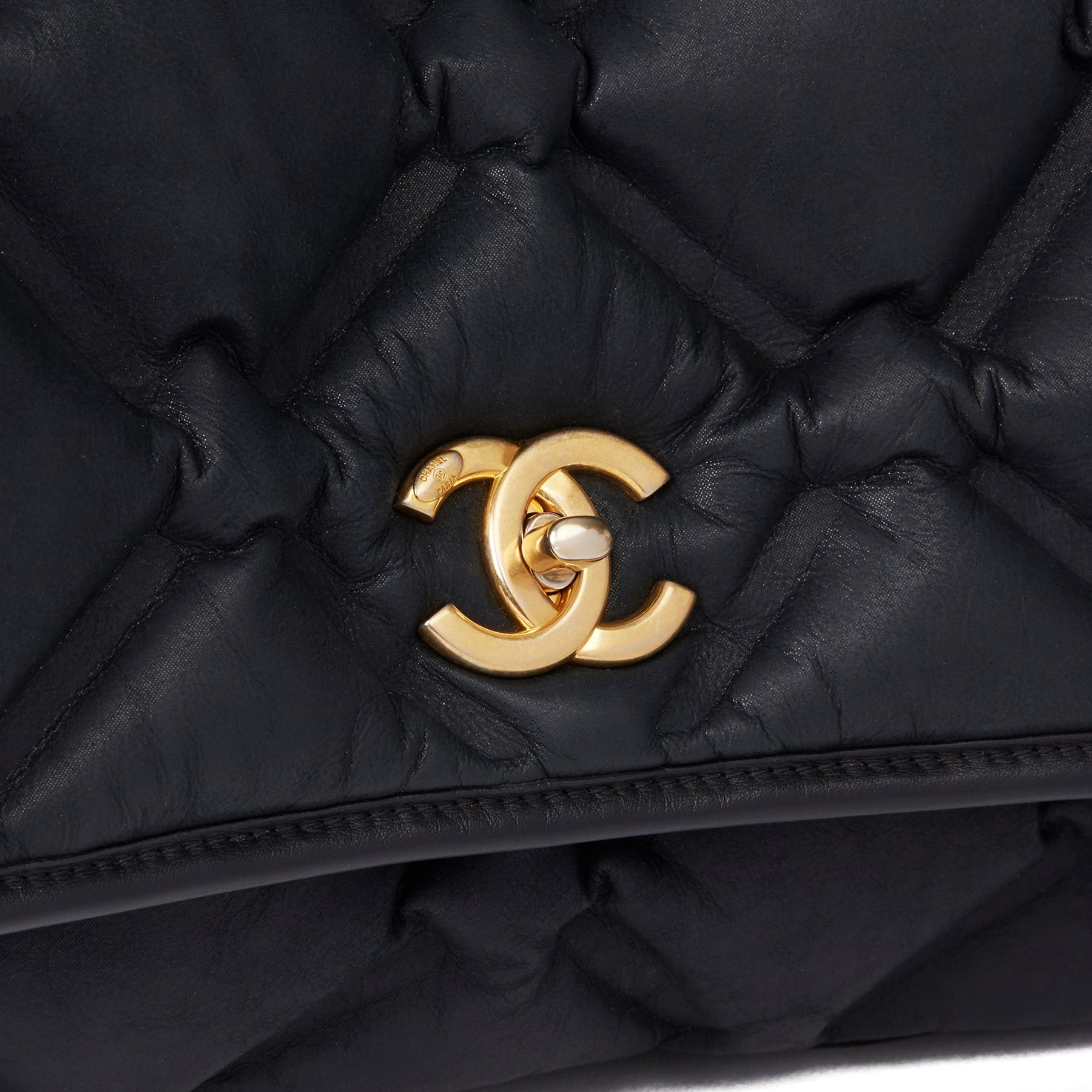 Chanel Brown Quilted Nubuck Leather Small Chesterfield Padding Boy Flap Bag  Chanel | The Luxury Closet