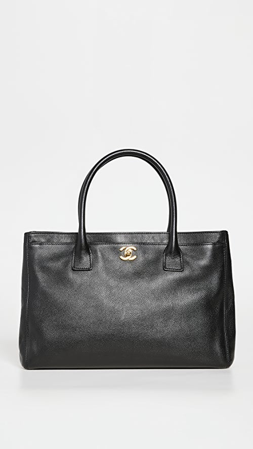 CHANEL CAVIAR CALFSKIN CERF EXECUTIVE TOTE BAG – Caroline's Fashion Luxuries