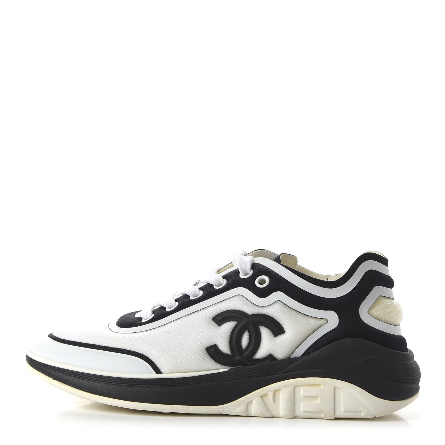 Sneakers - Calfskin & suede calfskin, white — Fashion