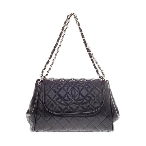 CHANEL CAVIAR QUILTED TIMELESS ACCORDION FLAP BAG – Caroline's