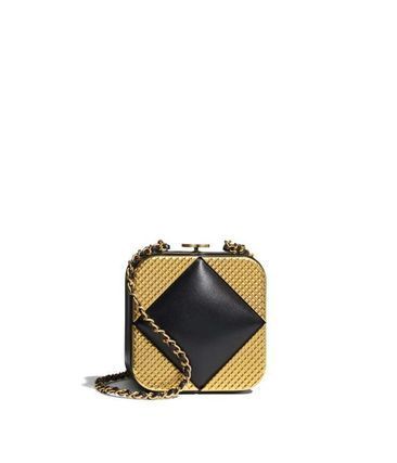 CHANEL CC CRUISE COLLECTION EVENING BAG WITH CHAIN