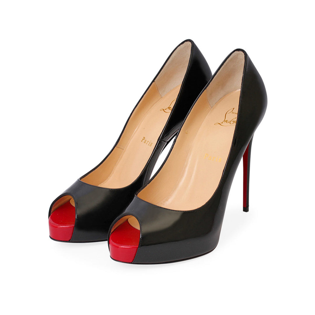 Christian Louboutin Peep Toe Pumps