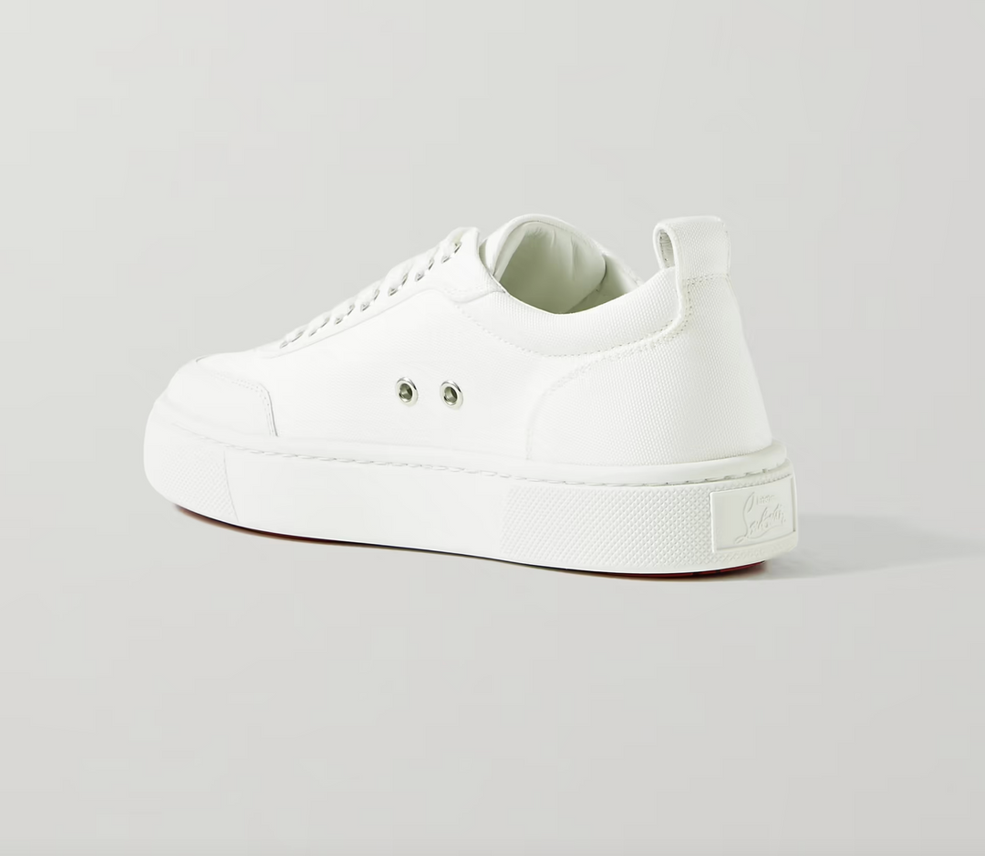 CHRISTIAN LOUBOUTIN Simplerui Canvas Leather Sneakers