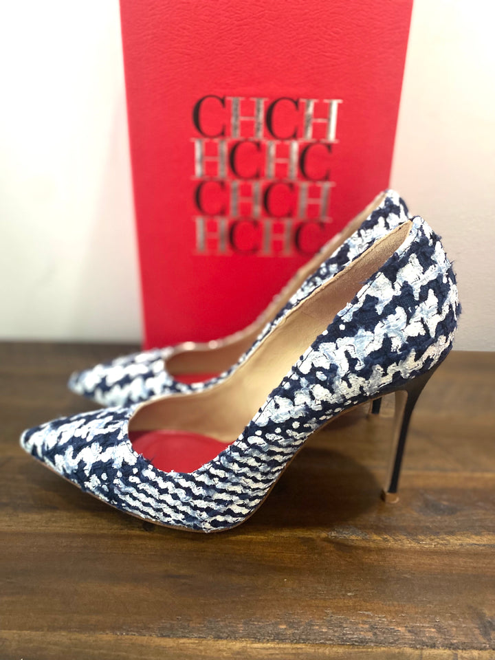 CAROLINA HERRERA HOUNDSTOOTH PUMPS