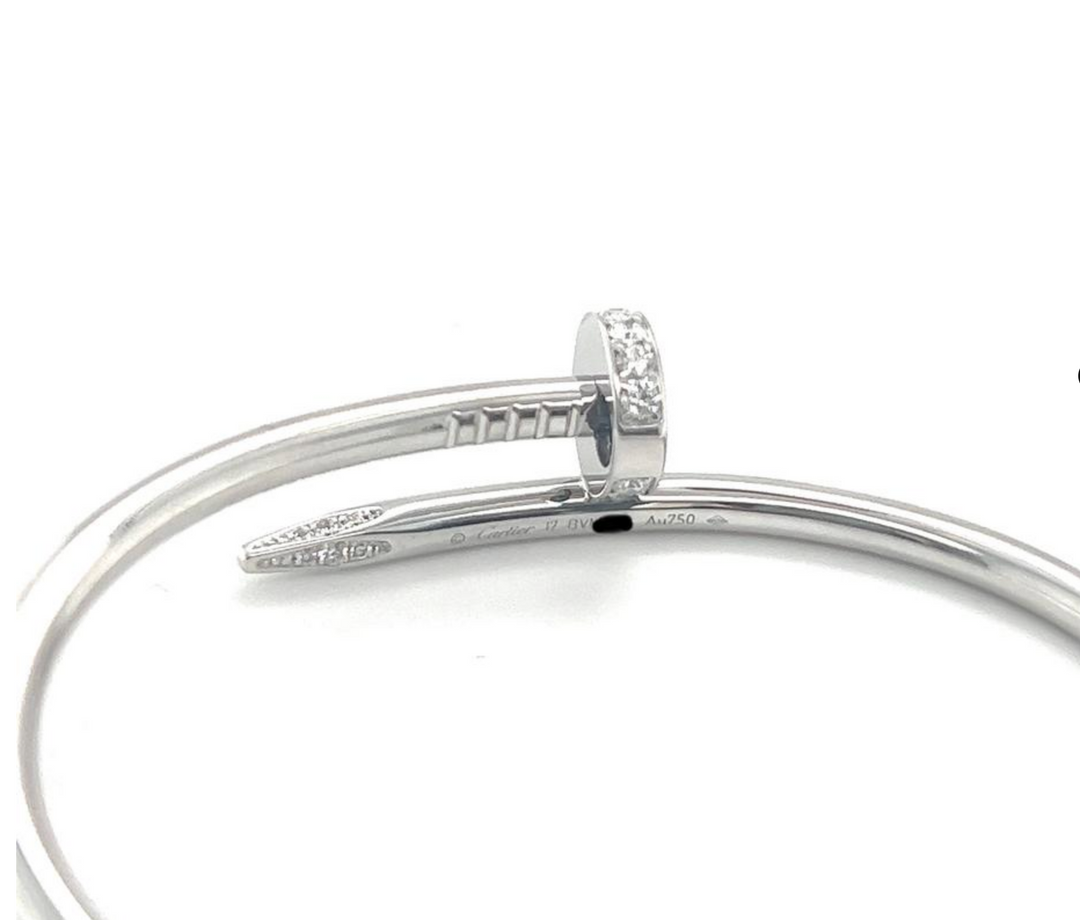 CARTIER JUSTE UN CLOU DIAMOND BRACELET