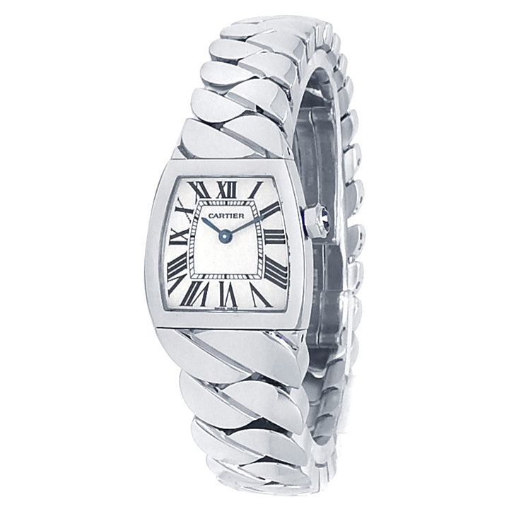 CARTIER STAINLESS STEEL 22MM LA DONA QUARTZ WATCH