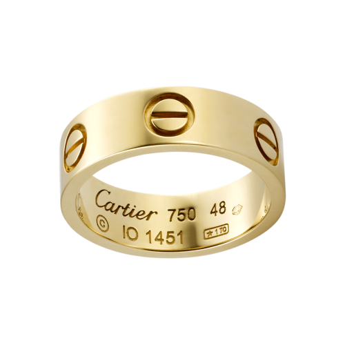 CARTIER 18K GOLD LOVE RING