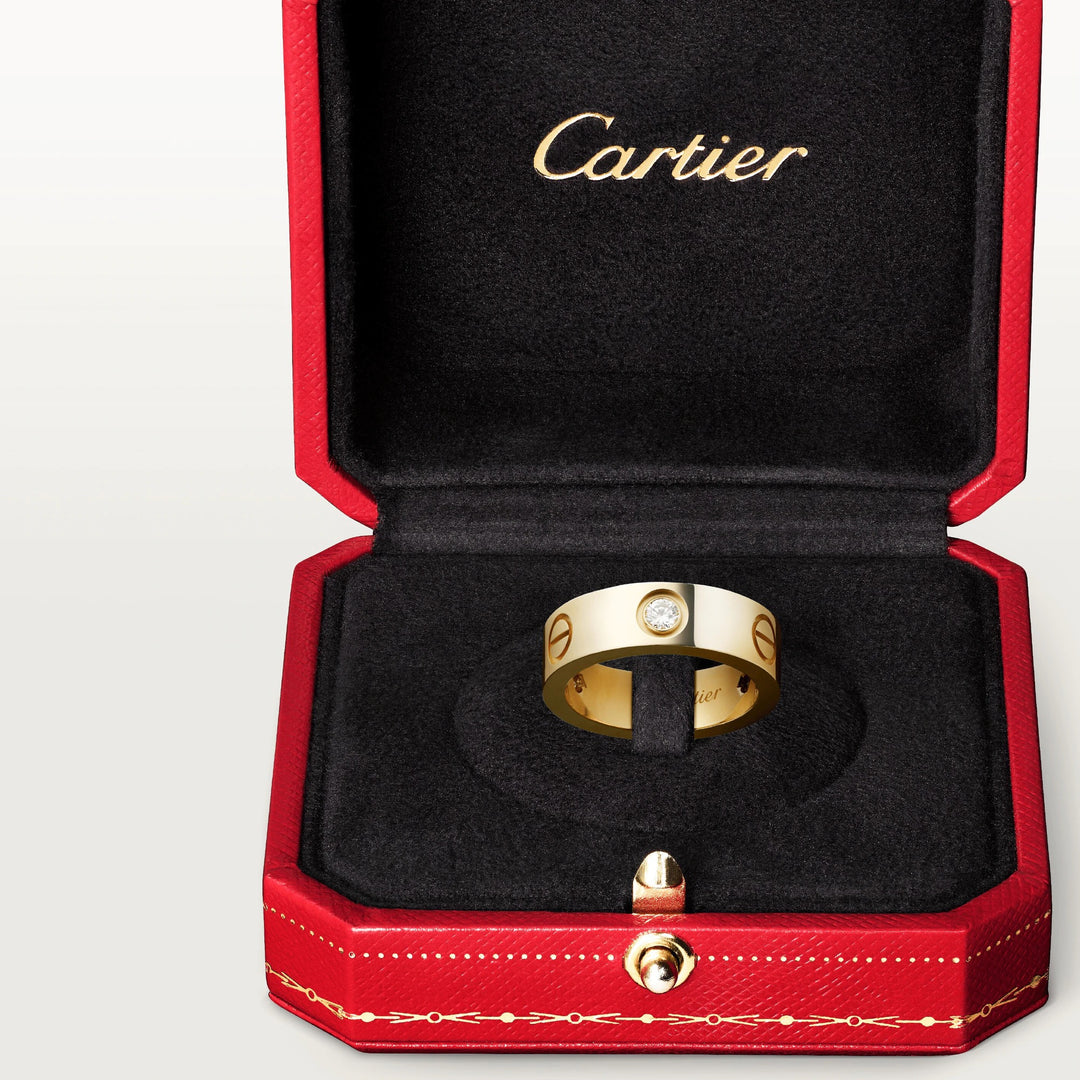 CARTIER LOVE RING 3 DIAMONDS
