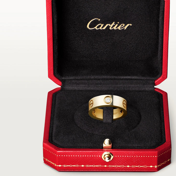 CARTIER LOVE RING 3 DIAMONDS