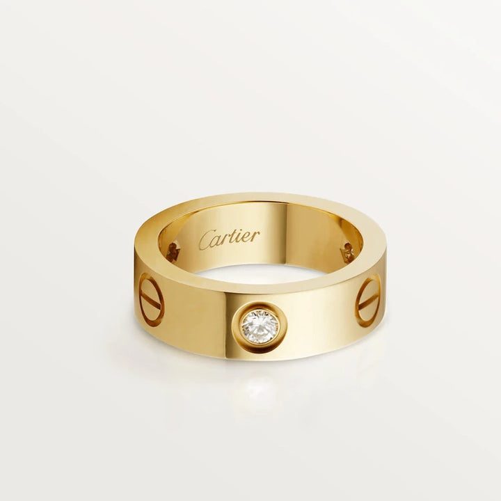 CARTIER LOVE RING 3 DIAMONDS