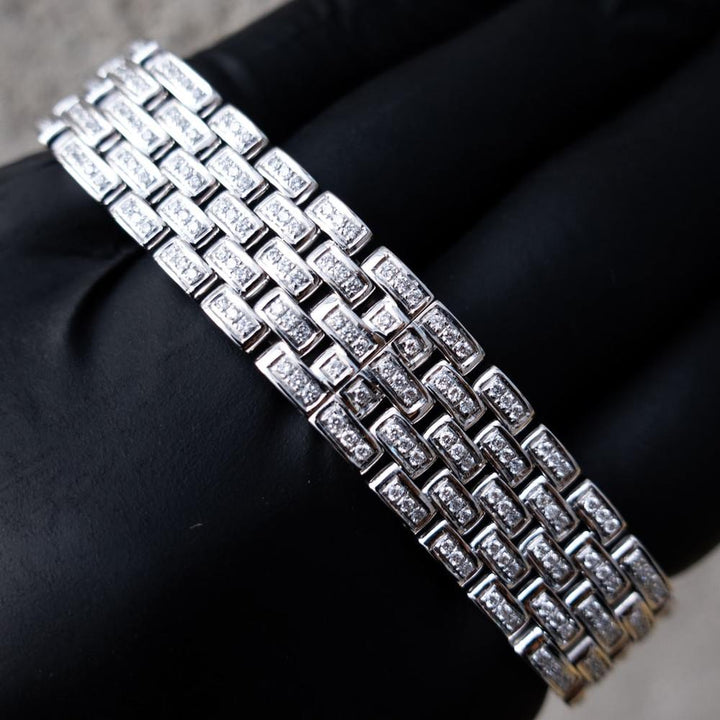 Cartier PANTHÈRE DE CARTIER Medium Quartz Custom Diamond Watch