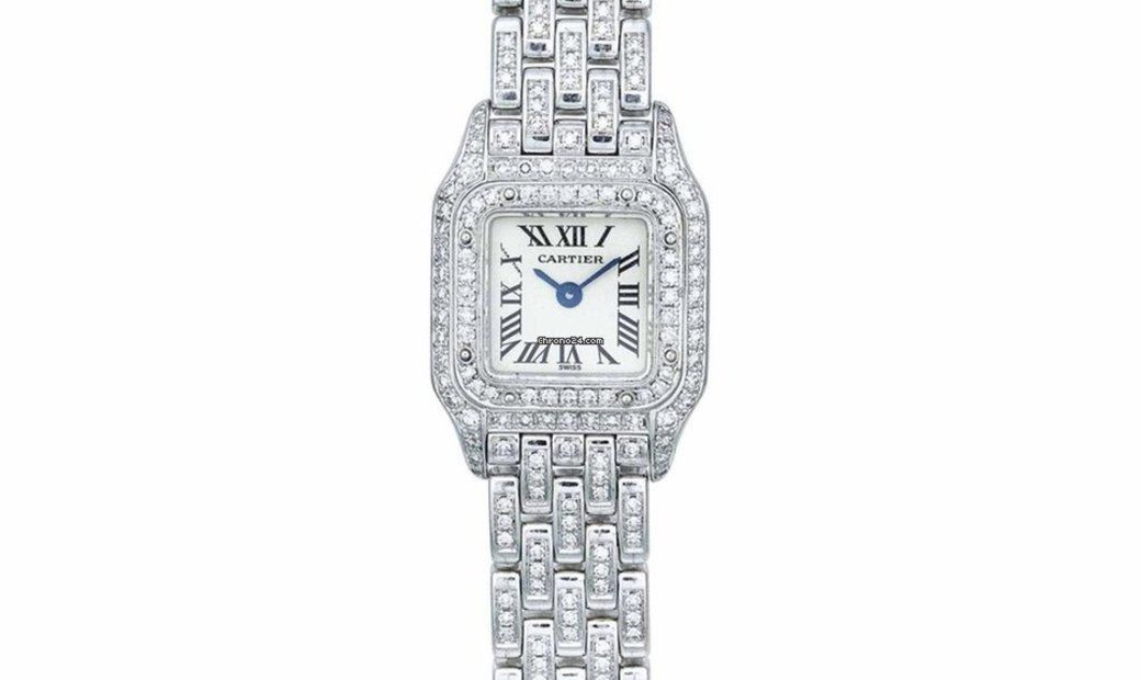 Cartier PANTHÈRE DE CARTIER Medium Quartz Custom Diamond Watch