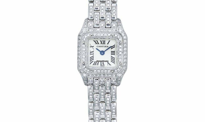 Cartier PANTHÈRE DE CARTIER Medium Quartz Custom Diamond Watch