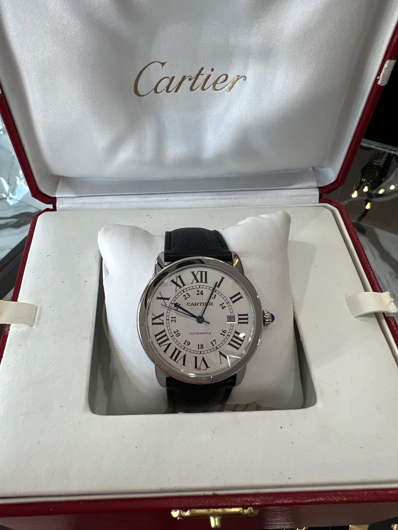 CARTIER RONDE MUST DE CARTIER WATCH – Caroline's Fashion Luxuries