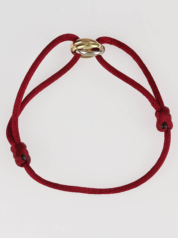 CARTIER 18K GOLD TRINITY BRACELET
