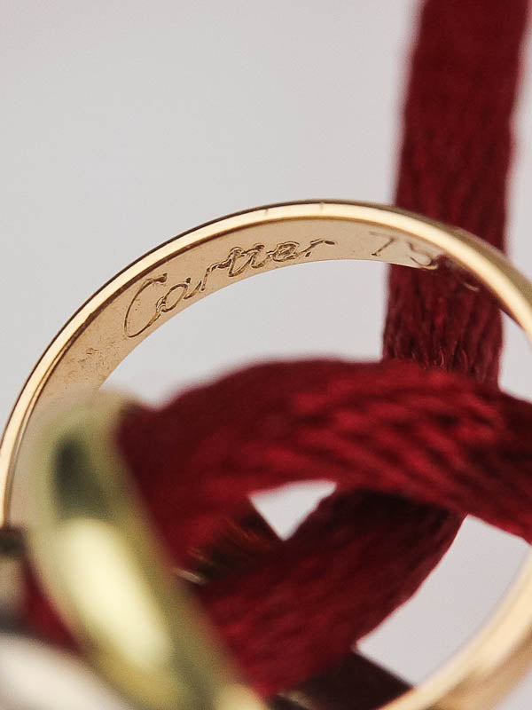 CARTIER 18K GOLD TRINITY BRACELET
