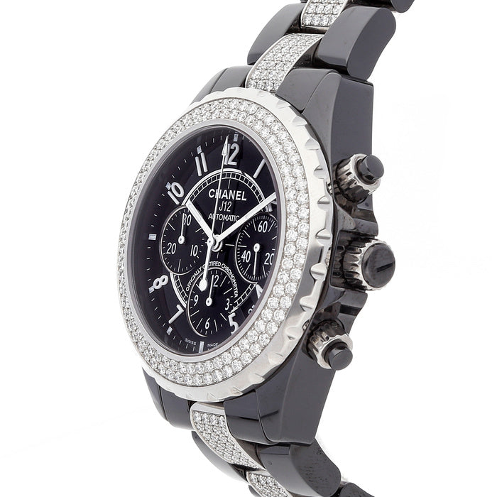 CHANEL J12 Chronograph Diamond Unisex Watch