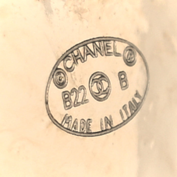CHANEL CC HEART TURNLOCK DROP EARRINGS