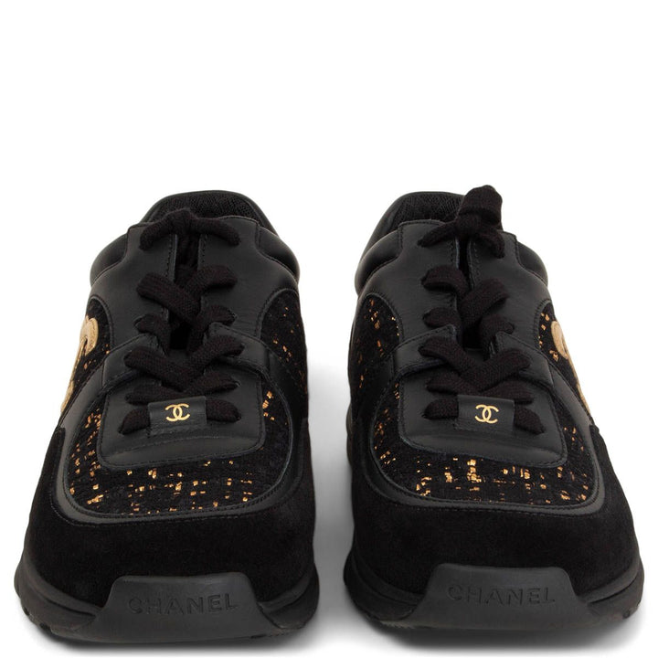 CHANEL CC LOGO SNEAKERS