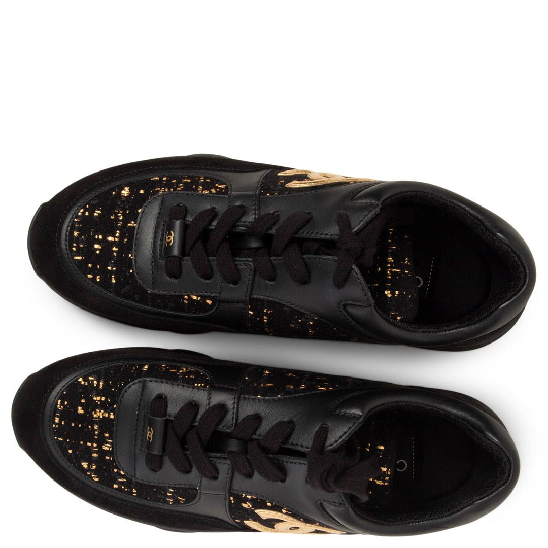CHANEL CC LOGO SNEAKERS