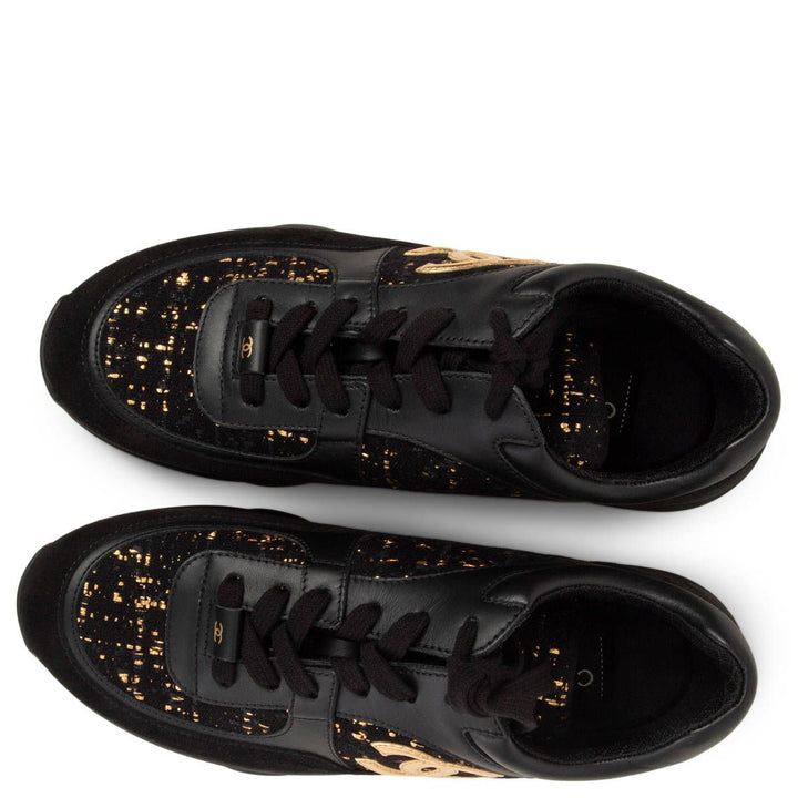 CHANEL CC LOGO SNEAKERS
