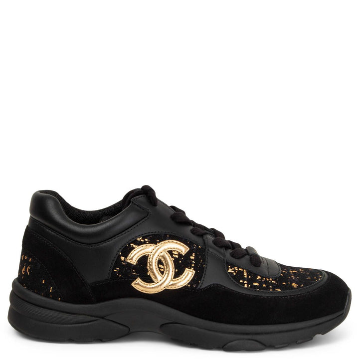 CHANEL CC LOGO SNEAKERS