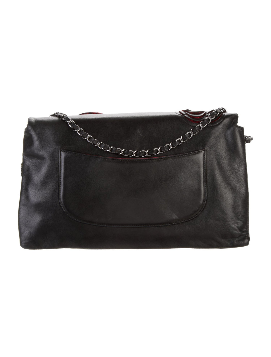 CHANEL PARIS SHANGHAI CAMELLIA FLAP BAG-HS