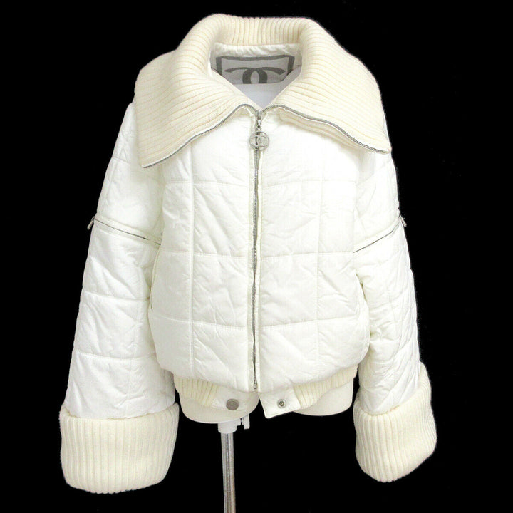 CHANEL 00A CC Button Down Jacket