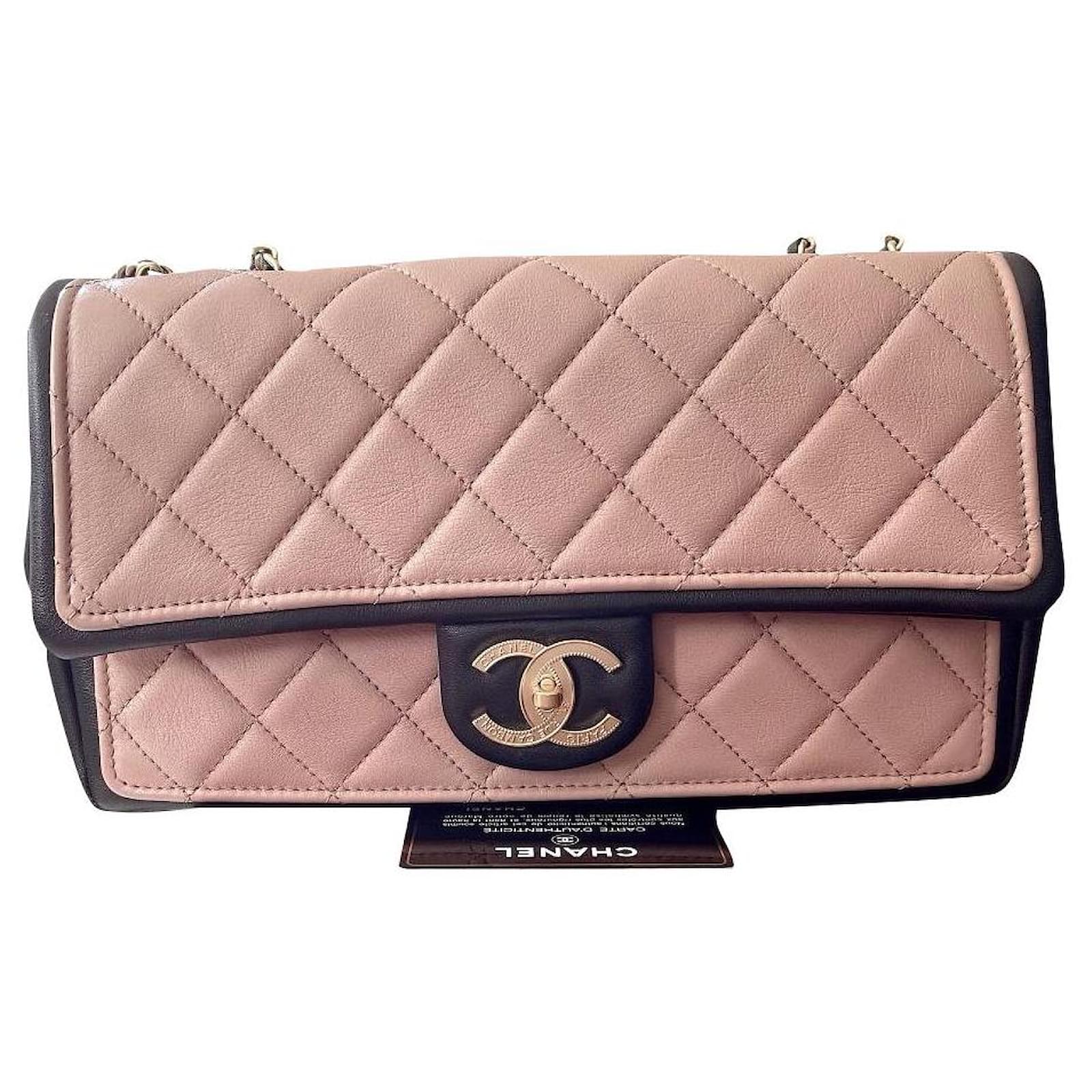 Chanel Duo Tone Flap Bag – Caroline's Fashion Luxuries