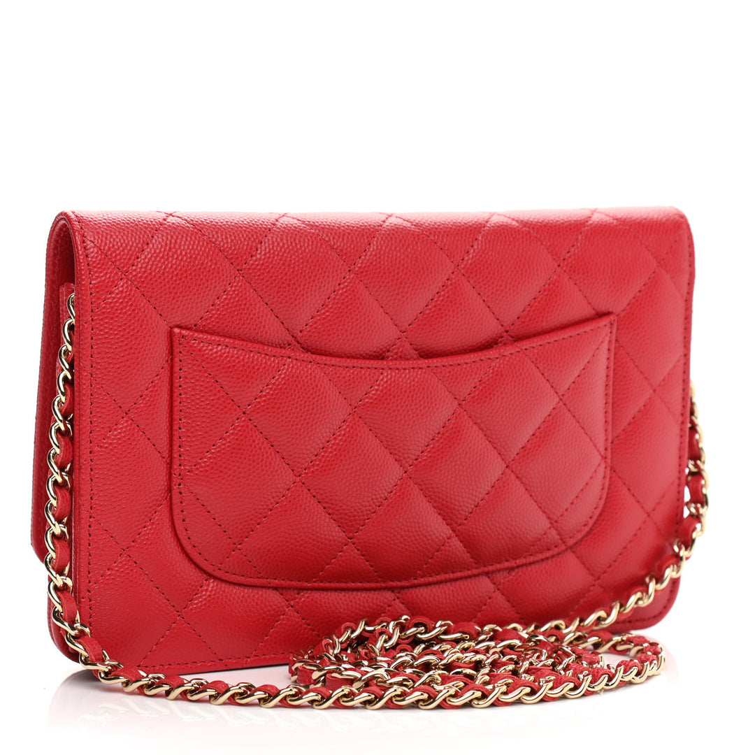 CHANEL CAVIAR QUILTED LEATHER WOC