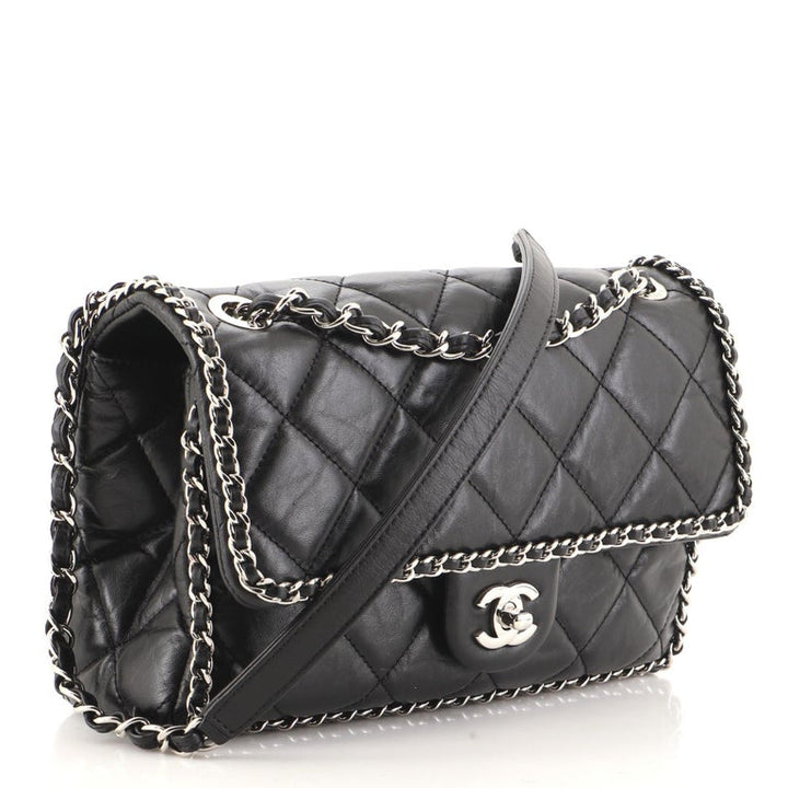 CHANEL RUNNING CHAIN AROUND FLAP BAG MEDIUM – Caroline's Fashion