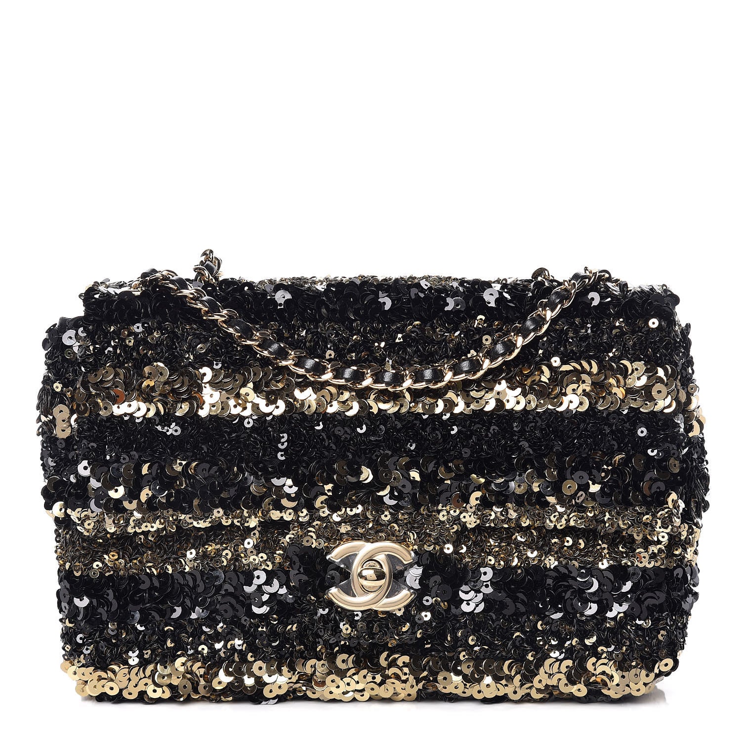 What Goes Around Comes Around Chanel Black Embroidered Boy Bag, Medium | Women