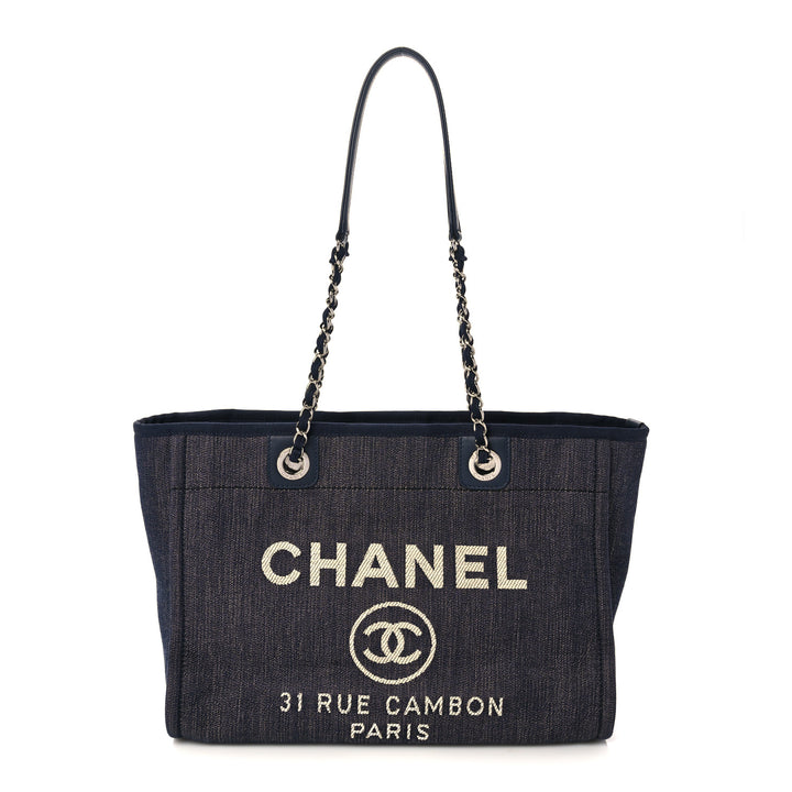 CHANEL SMALL DEAUVILLE TOTE BAG