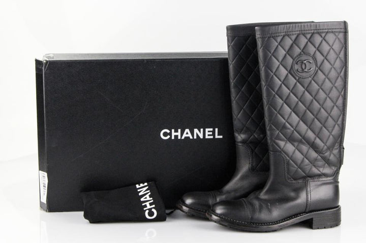 Ladies Boots Chanel Black Riding Boots Chanel Ascot Riding Boots Cheap