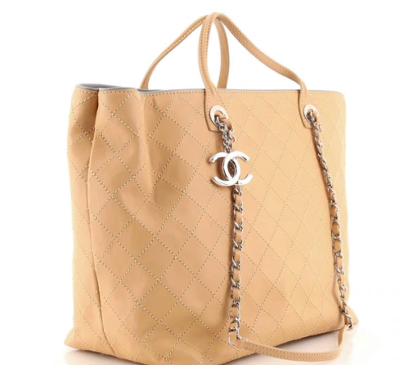Chanel CC Charm Tote Bags for Women