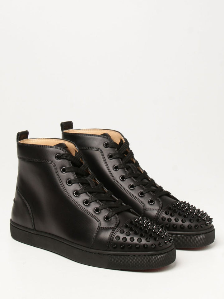 Christian Louboutin Lou Spikes Sneakers with Studs