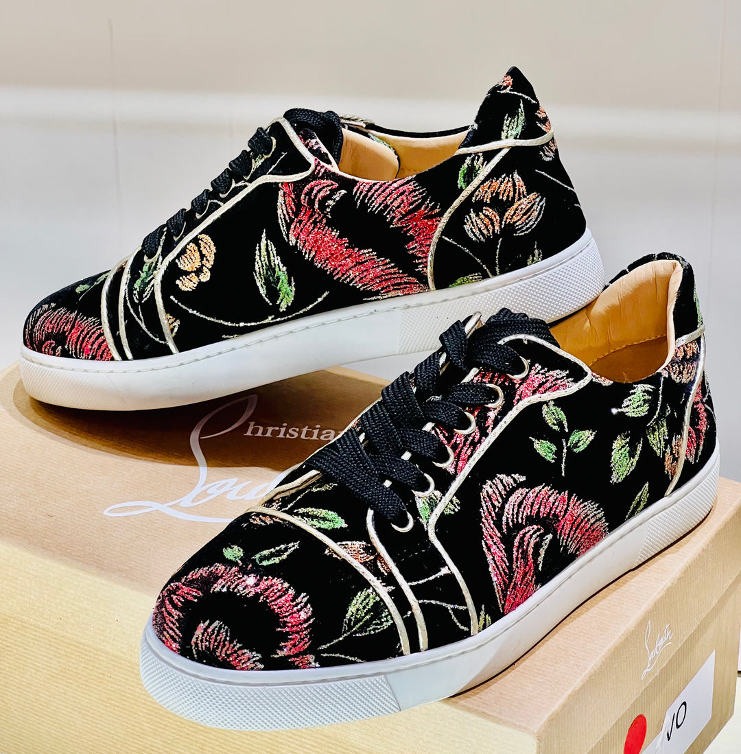 CHRISTIAN LOUBOUTIN VIEIRA ORLATO RED SOLE SNEAKERS