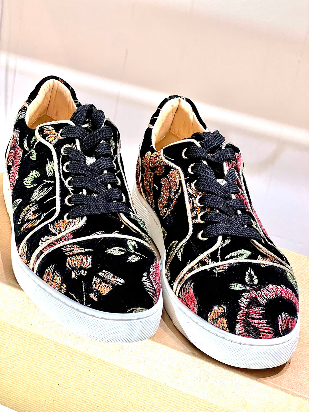 CHRISTIAN LOUBOUTIN VIEIRA ORLATO RED SOLE SNEAKERS