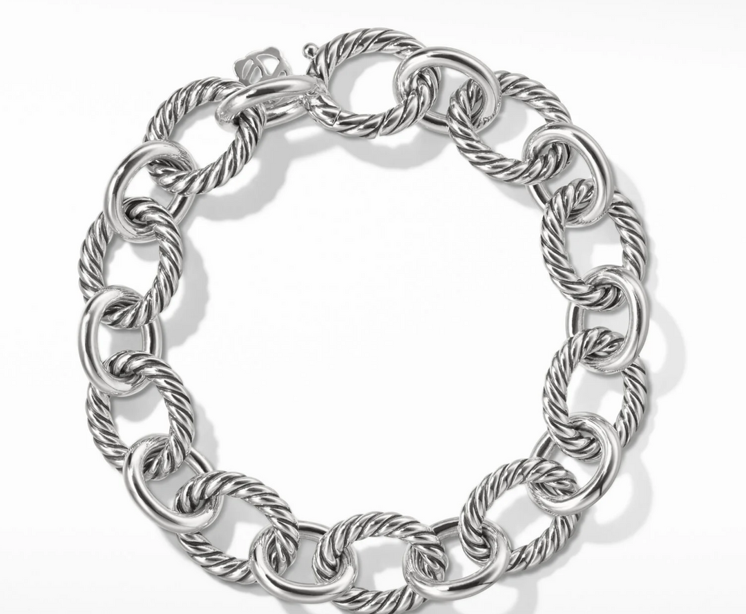DAVID YURMAN OVAL LINK CHAIN BRACELET