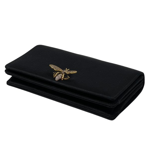 DIOR Satin Bee Karung Clutch