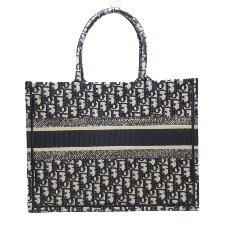 DIOR SMALL BOOK TOTE OBLIQUE EMBROIDERY