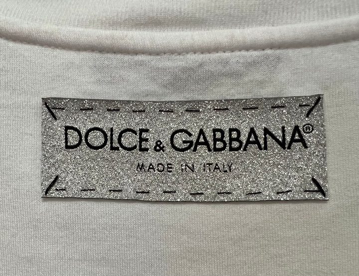 DOLCE &amp; GABBANA MODEL LOVE EMBROIDERY TEE