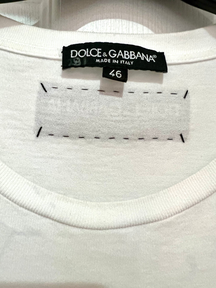 DOLCE &amp; GABBANA MODEL LOVE EMBROIDERY TEE
