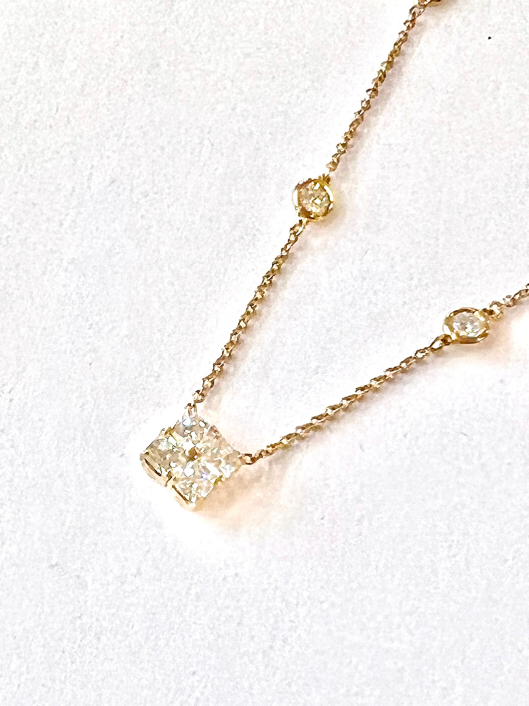 DIAMOND BY THE YARD 14K GOLD NECKLACE