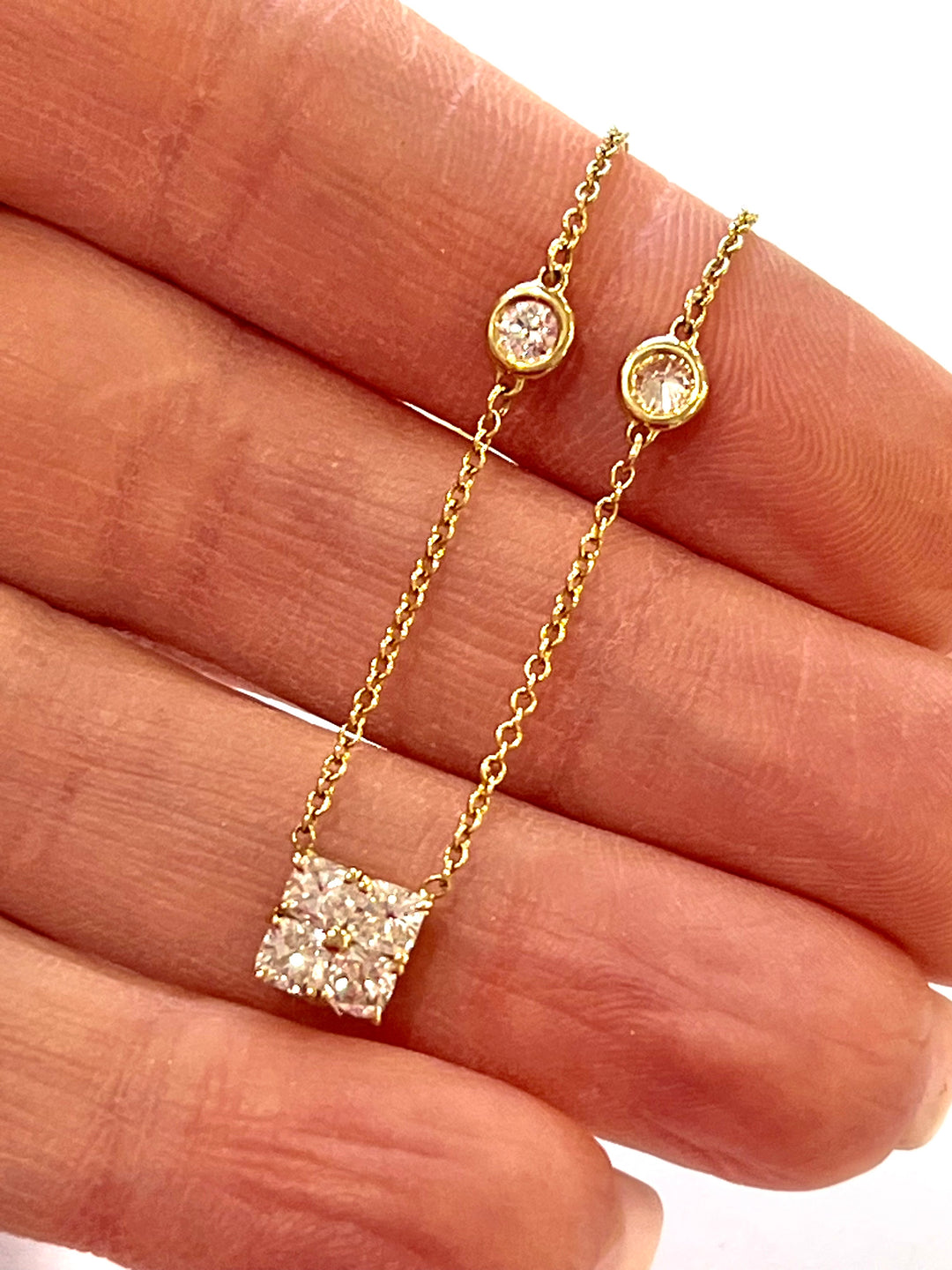 DIAMOND BY THE YARD 14K GOLD NECKLACE